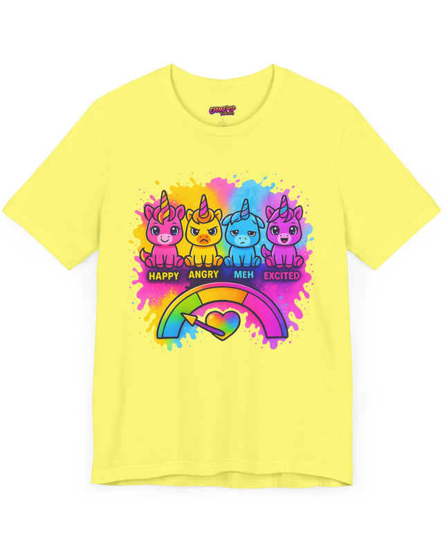 UNICORN MOOD METER VIBE TEE