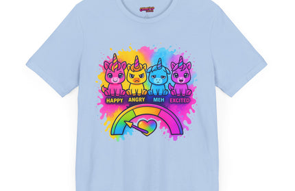 UNICORN MOOD METER VIBE TEE
