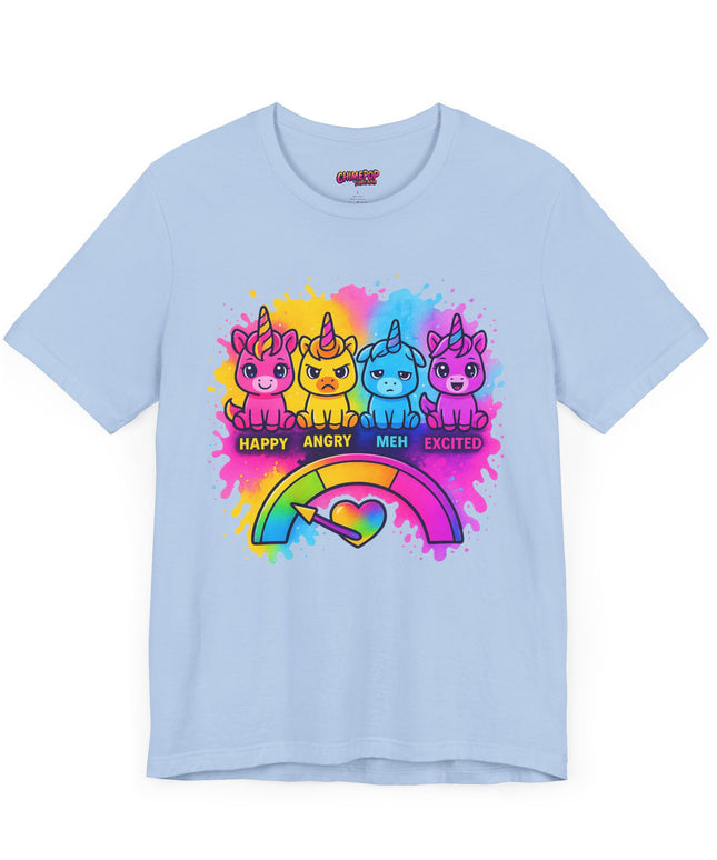 UNICORN MOOD METER VIBE TEE