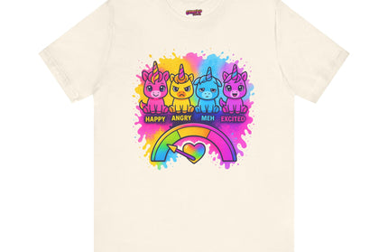 UNICORN MOOD METER VIBE TEE