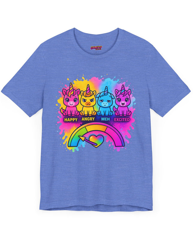 UNICORN MOOD METER VIBE TEE