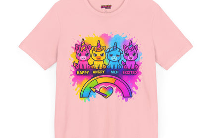 UNICORN MOOD METER VIBE TEE