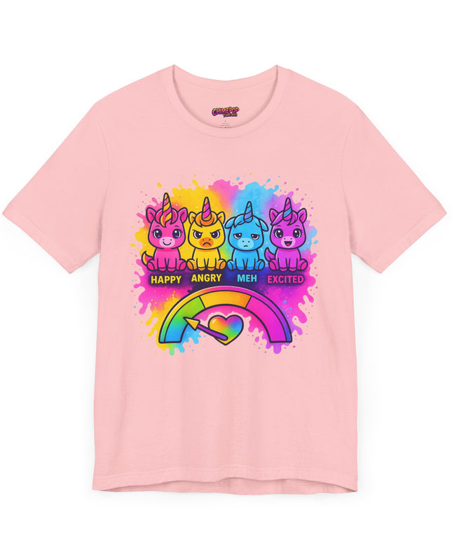UNICORN MOOD METER VIBE TEE