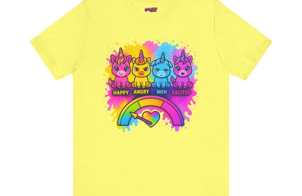 UNICORN MOOD METER VIBE TEE