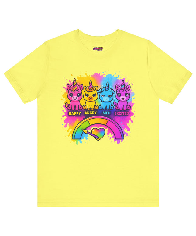 UNICORN MOOD METER VIBE TEE