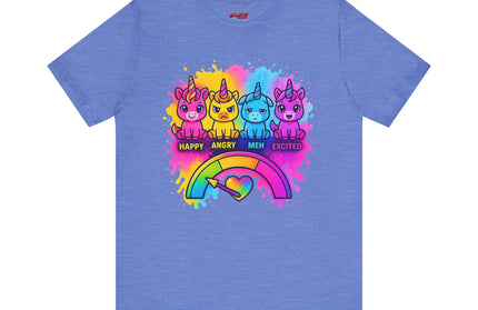 UNICORN MOOD METER VIBE TEE