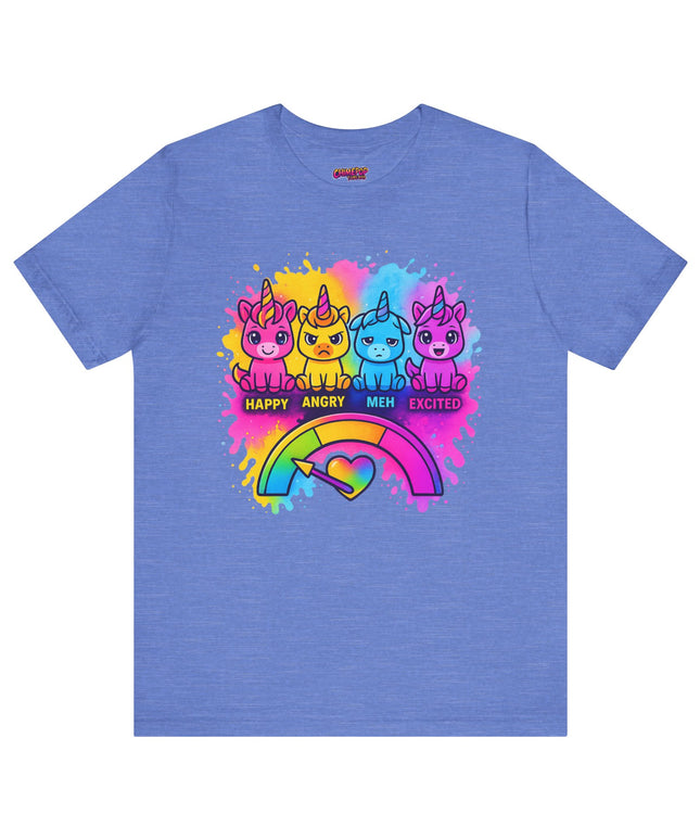 UNICORN MOOD METER VIBE TEE