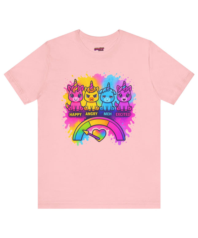 UNICORN MOOD METER VIBE TEE