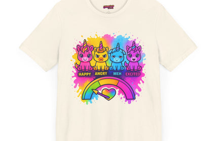 UNICORN MOOD METER VIBE TEE