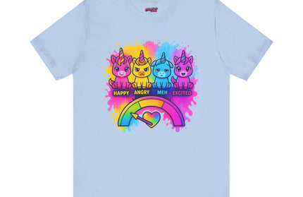 UNICORN MOOD METER VIBE TEE