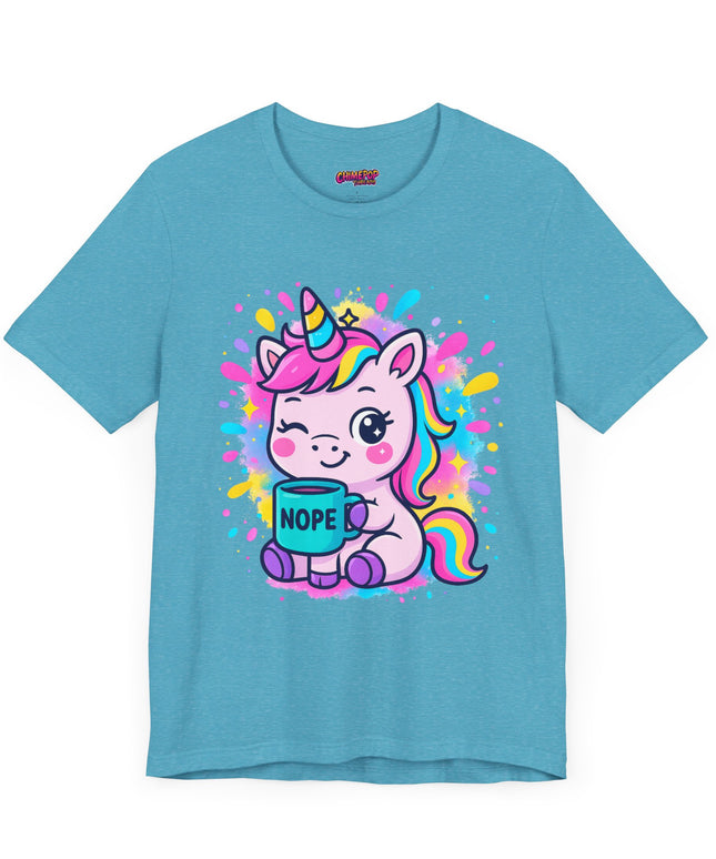 UNICORN TEE, NOPE GRAPHIC TEE
