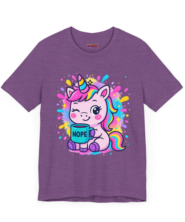UNICORN TEE, NOPE GRAPHIC TEE
