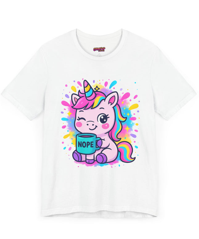 UNICORN TEE, NOPE GRAPHIC TEE