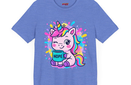 UNICORN TEE, NOPE GRAPHIC TEE