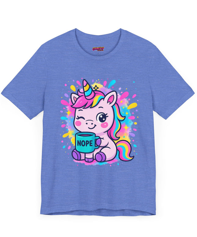 UNICORN TEE, NOPE GRAPHIC TEE