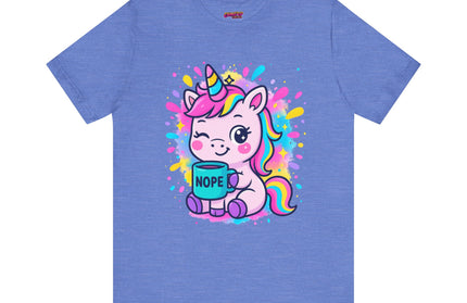 UNICORN TEE, NOPE GRAPHIC TEE