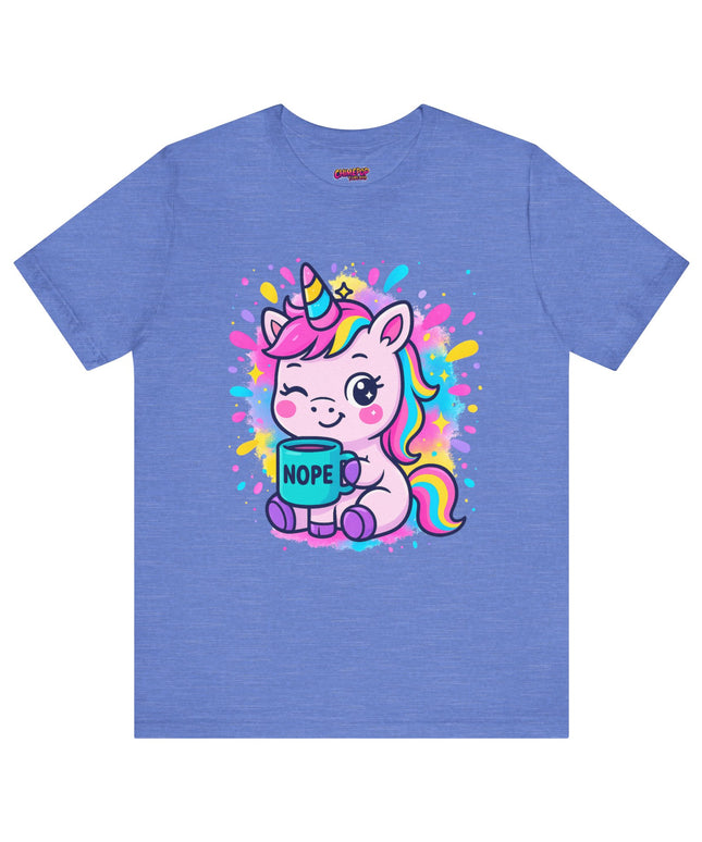 UNICORN TEE, NOPE GRAPHIC TEE