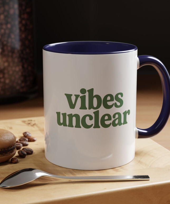 VIBES UNCLEAR FUNNY COFFEE MUG