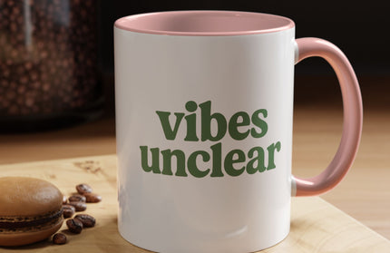 VIBES UNCLEAR FUNNY COFFEE MUG
