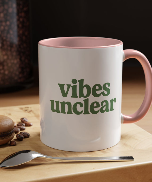 VIBES UNCLEAR FUNNY COFFEE MUG