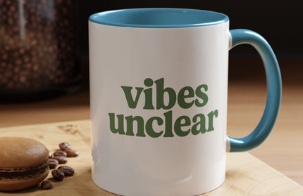 VIBES UNCLEAR FUNNY COFFEE MUG