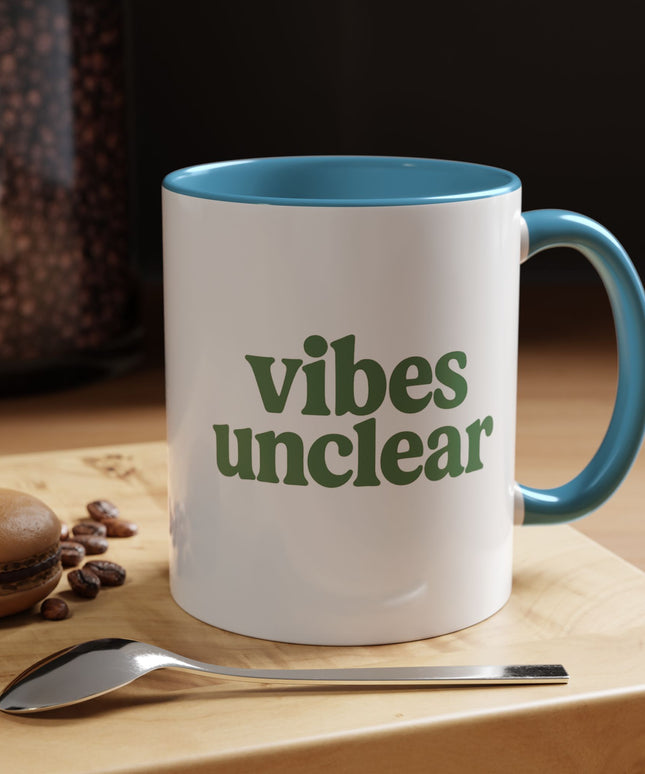 VIBES UNCLEAR FUNNY COFFEE MUG