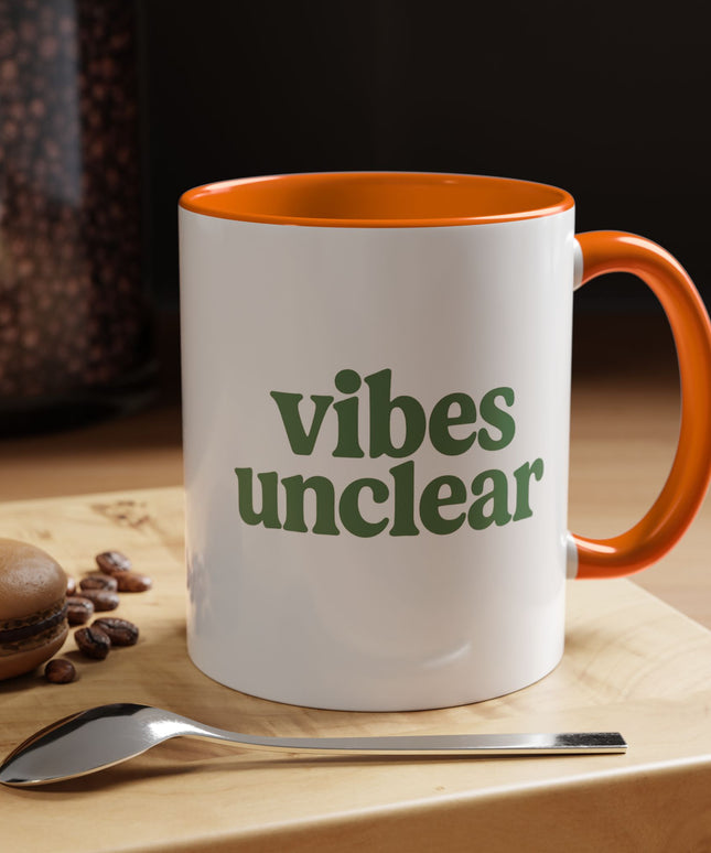 VIBES UNCLEAR FUNNY COFFEE MUG