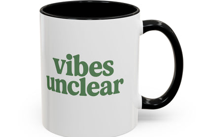 VIBES UNCLEAR FUNNY COFFEE MUG