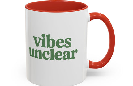 VIBES UNCLEAR FUNNY COFFEE MUG