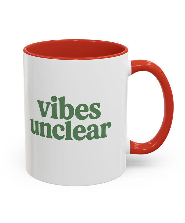 VIBES UNCLEAR FUNNY COFFEE MUG