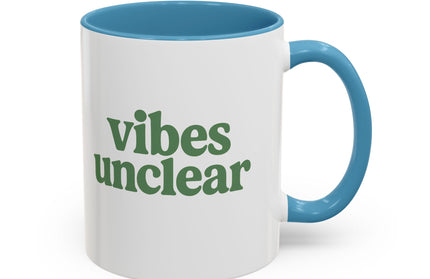 VIBES UNCLEAR FUNNY COFFEE MUG