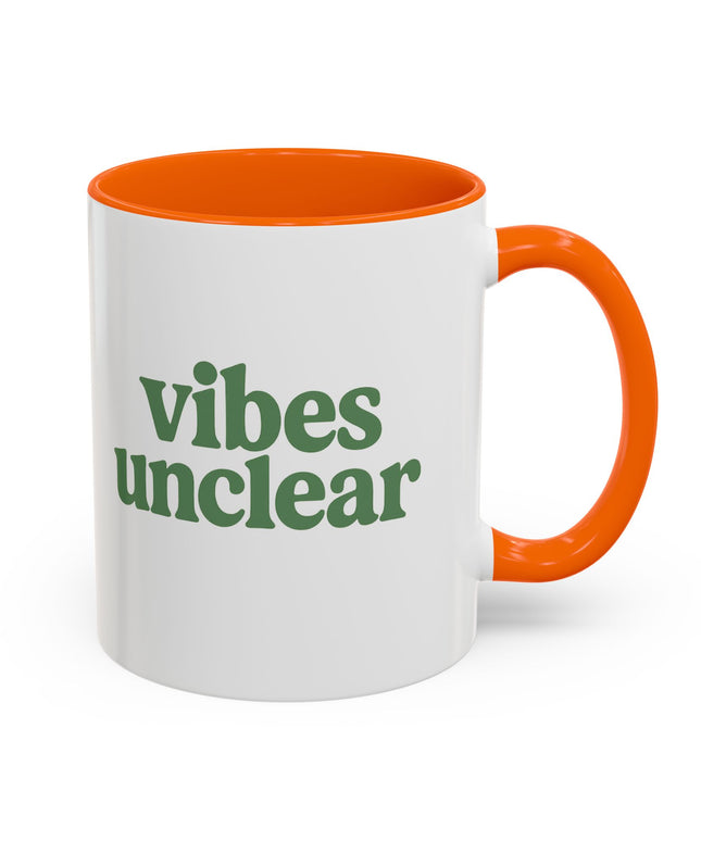 VIBES UNCLEAR FUNNY COFFEE MUG