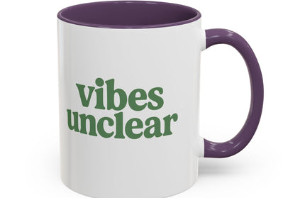 VIBES UNCLEAR FUNNY COFFEE MUG