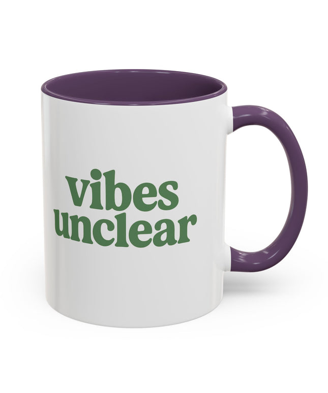VIBES UNCLEAR FUNNY COFFEE MUG