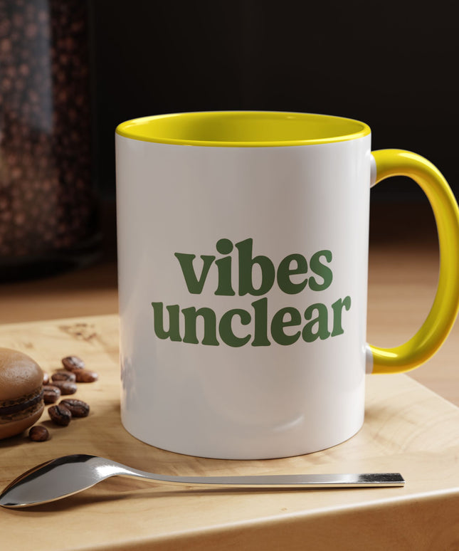 VIBES UNCLEAR FUNNY COFFEE MUG