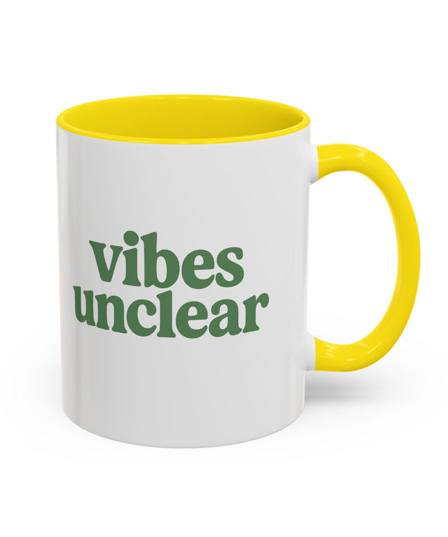 VIBES UNCLEAR FUNNY COFFEE MUG