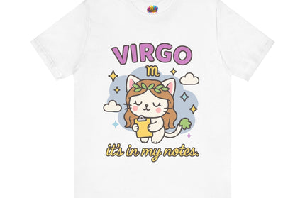 VIRGO ZODIAC – IT’S IN MY NOTES ZODIAC TEE