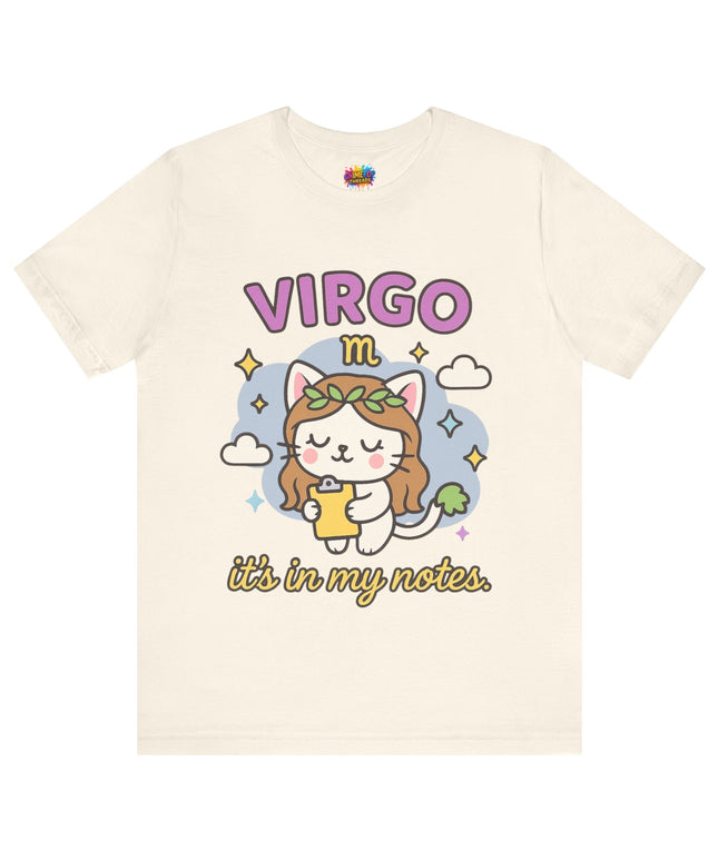 VIRGO ZODIAC – IT’S IN MY NOTES ZODIAC TEE