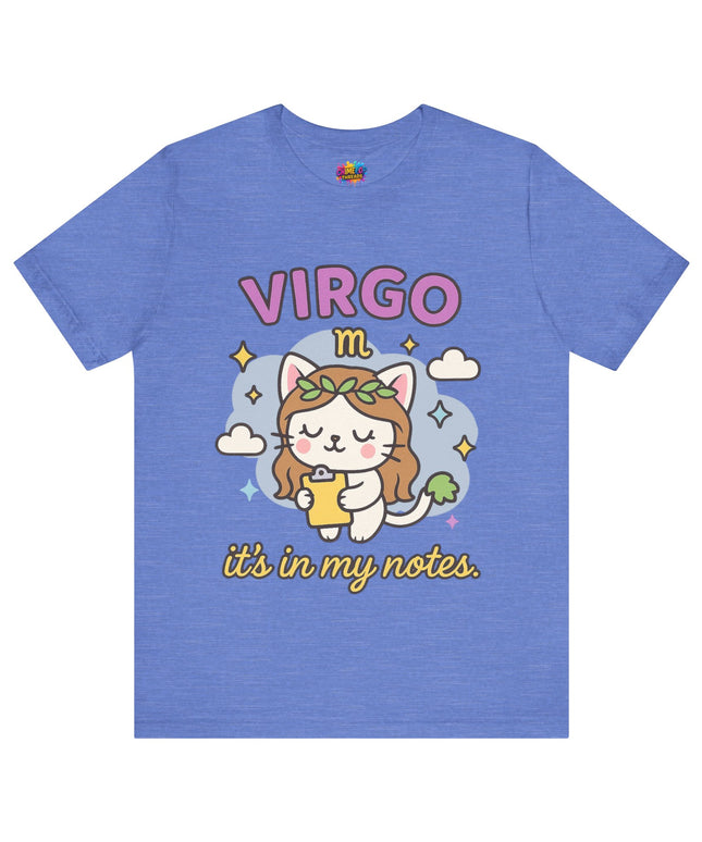 VIRGO ZODIAC – IT’S IN MY NOTES ZODIAC TEE