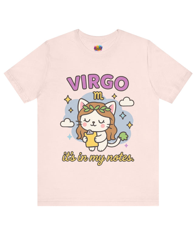VIRGO ZODIAC – IT’S IN MY NOTES ZODIAC TEE