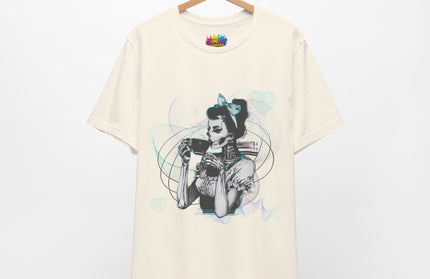 Vaporwave Gothic Tea Time Tee