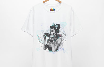 Vaporwave Gothic Tea Time Tee